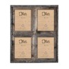 8x10-2.5" Wide Reclaimed Rustic Barnwood Collage Photo Frame - Holds