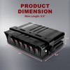 Agrieyes 6 Gang Rocker Switch Box SPST, 12V 40Amp Toggle