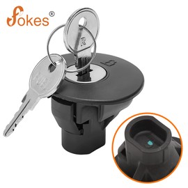 Fokes Locking Gas Cap, Lock Fuel Cap w/Keys Compatible With 2009 2010 2011 2012 2013 2014 Ford F150 # 8U5Z-9C268-B