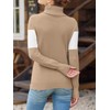 Ybenlow Women 2024 Sweater Shirt Casual Turtleneck Sweaters Winter Ski