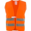 Asatex WTP High Visibility Polyester Vest, Bright Orange