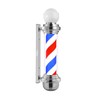 WDZD 35'' Silver Barber Pole Light