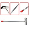 Bntyok Small Caliber Marshmallow Machine Spoon Long Handle Stainless Steel