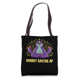 Energy Saving AF Introvert Sloth Lover Antisocial Lazy Tote Bag