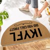 Funny Half Round Door Mat Front Door Mat Entryway Outdoor