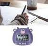 Luqeeg Cute Animal Digital Multi-Function Kitchen Timer, Purple