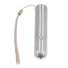 Mini Stainless Steel Flashlight 3 Mode Pocket LED Torch Handheld
