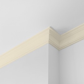 Glidden Interior Paint + Primer: White/Navajo White, One Coat, Semi-Gloss, 1 Quart