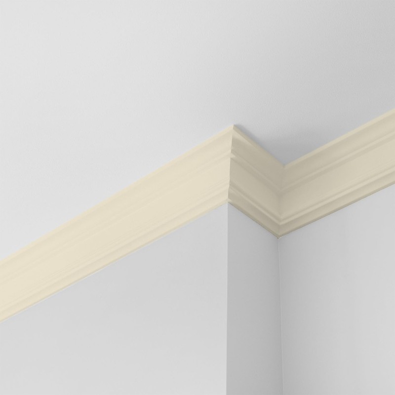 Glidden Interior Paint + Primer: White/Navajo White, One Coat, Semi-Gloss,