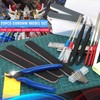 AOPULE 25Pcs Gundam Model Basic Tools, Professional Gundam Modeler Tools