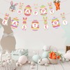Tsathoggua Happy Easter Banner, Easter Decorations Home, Easter Bunny Decorations,
