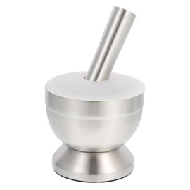 Mikinona Garlic Crusher Roller Presser Mincer for Fresh Dried Spices Non-Slip Base for Kitchen