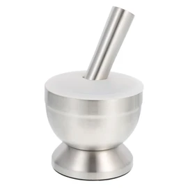 Mikinona Garlic Crusher Roller Presser Mincer for Fresh Dried Spices Non-Slip Base for Kitchen