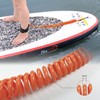 Tusenpy 10 ft Surf Leash, Retractable Surfboard Leash, Safety Lead,
