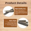 MroMax Folding Support Hinge, 97mm/3.82" Rotatable Folding Lid Support Stay