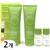 Be Plain B.Plain Mung Bean Mild Acidic Cleansing Foam + Oil + Serum Set, 2 Pieces, 92ml / 비플레인 녹두 약산성 클렌징폼 + 오일 + 세럼 세트, 2개, 92ml