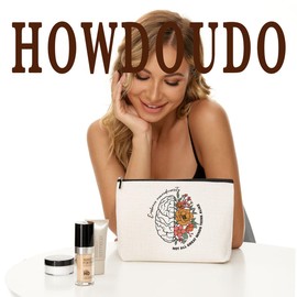 Speech Therapy Gifts Speech Pathologist Gifts SLP Gifts Makeup Bag Gifts for Speech Therapists Cosmetic Bag Birthday Christmas Thank You Gifts for Women Her Speech Language Pathologist Teacher