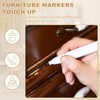 PATIKIL 4Pcs Furniture Markers Touch Up, Furniture Repair Kit Wood