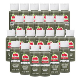 Apple Barrel Acrylic Paint in Assorted Colors (2 oz), 20756EB, English Ivy (Pack of 24)