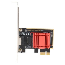 2.5G Gigabit PCI Express Ethernet Network Interface Card PCIE Network Adapter 10 100 1000 25000 Mbps RJ45 Network LAN Card