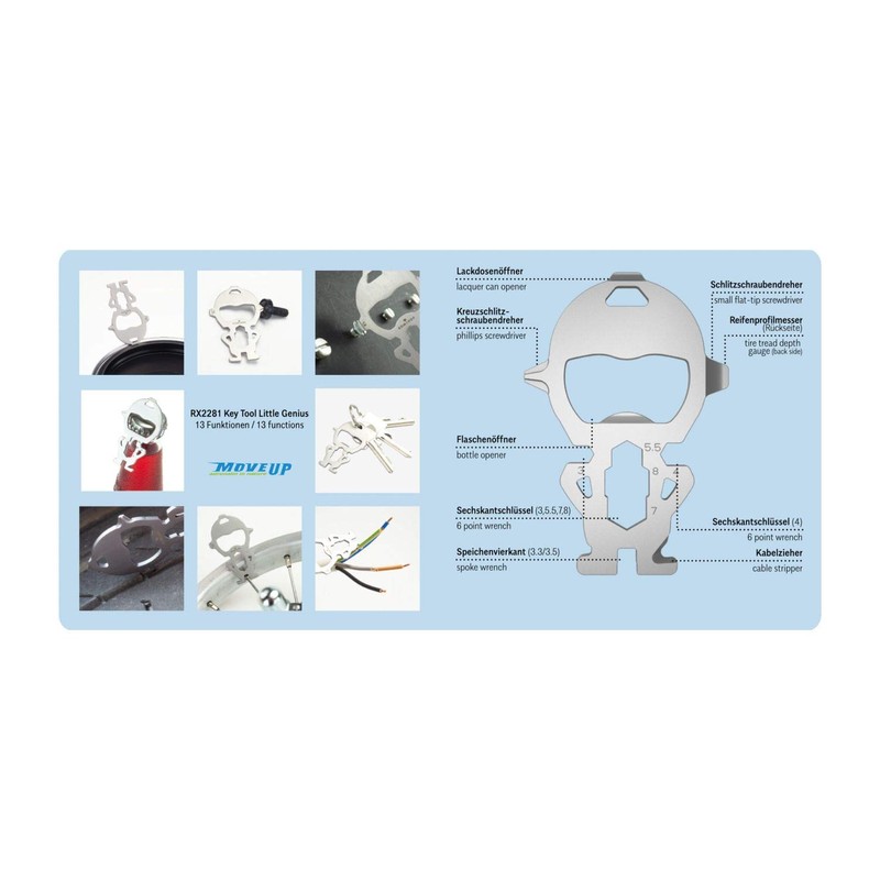 Gift Item: Rominox Key Tools, Various Designs, Key Tool /