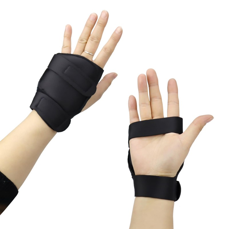 1 Pair Weighted Gloves for Tremors Hand Weighted Utensils Provide