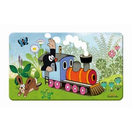 Trötsch The Little Mole Breakfast Board with Locomotive Design Melamine