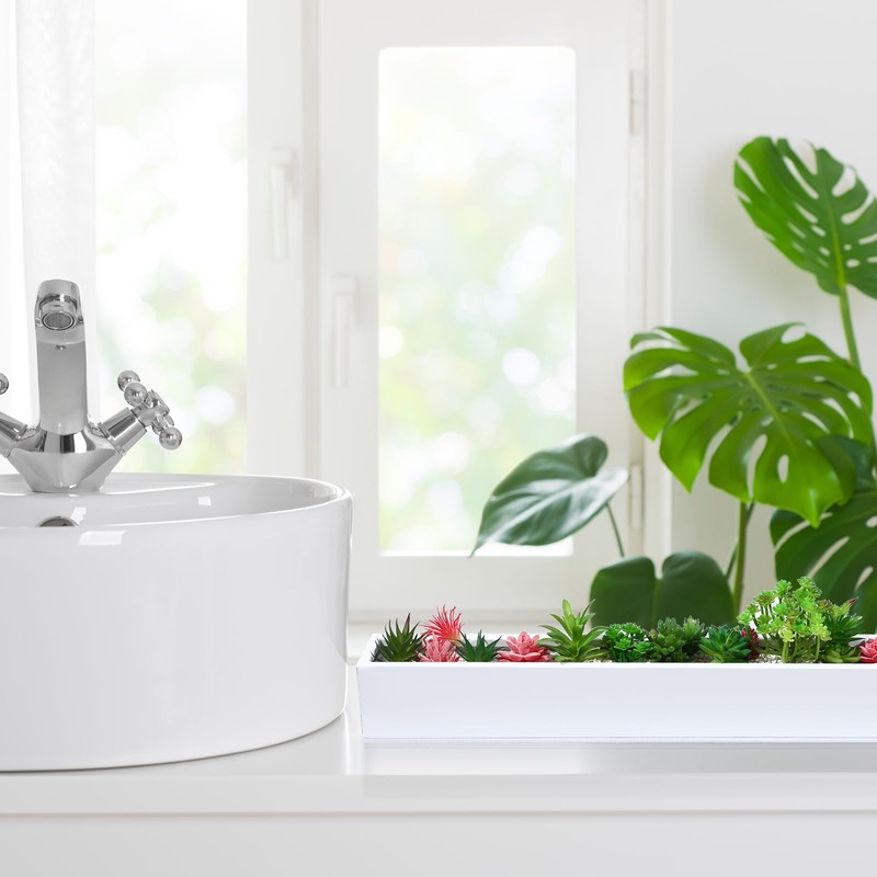 FillTouch 32 x 3.5 x 3.5 Inch Long Rectangular Planter