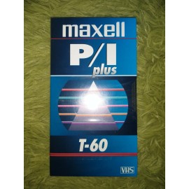Maxell Professional Media Products, Blank Video Cassette Tape, P/I Plus, T-60