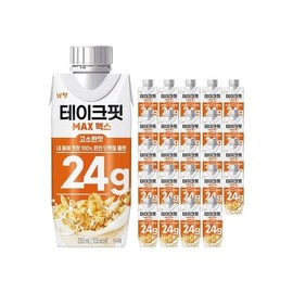 Namyang Take Fit Max Savory Flavor 250ml 24-Pack / 테이크핏 맥스 고소한맛 250ml 24팩