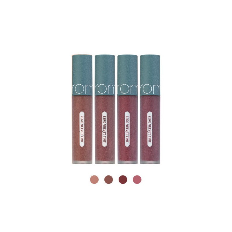 Rom&amp;Add Color Zero Velvet Tint, 16 Bunny Nude / 롬앤