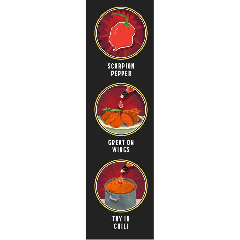 TABASCO® Brand Scorpion Sauce, 5 oz (Pack of 12)