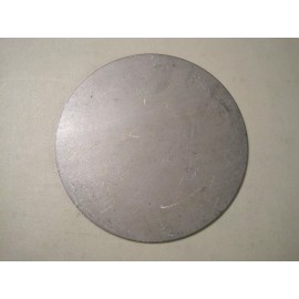 Synergy Steel Designs 1/16" Steel Plate, Disc, 7" Diameter, .0625 A1011 Steel, Round, Circle, 16ga