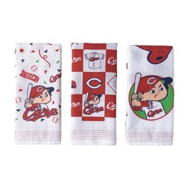 Contex: Carp Approved Towel, 58765-90>, Set of 3, Cloth Go-Yomi Compatible with Hiroshima Carp 2023 New Uni