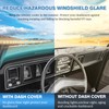 FIILINES Dash Cover for Ford F-100 F-150 F-250 F-350 Bronco