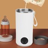 Travel Kettle, 400 ml Wireless Portable Kettle with Integrated Rotating