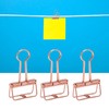 50Pcs Hollow Binder Clips Metal Paper Binder Clips for Documents
