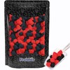 Berry Gummy Candy, Nonpareils Coated Gummies (Red & Black Berry,