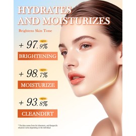 Vitamin C Brightening Skin Care Set, 5in1 Mini Travel Kit with Cleanser Lotion Serum Face Cream Toner, Hydrating and Moisturizing, Brighten Skin Tone, Travel Essentials, Korean Skincare Gift for Women