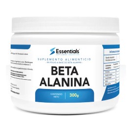 Essentials Beta Alanina 300 Gr 120 Serv Sabor Sin sabor