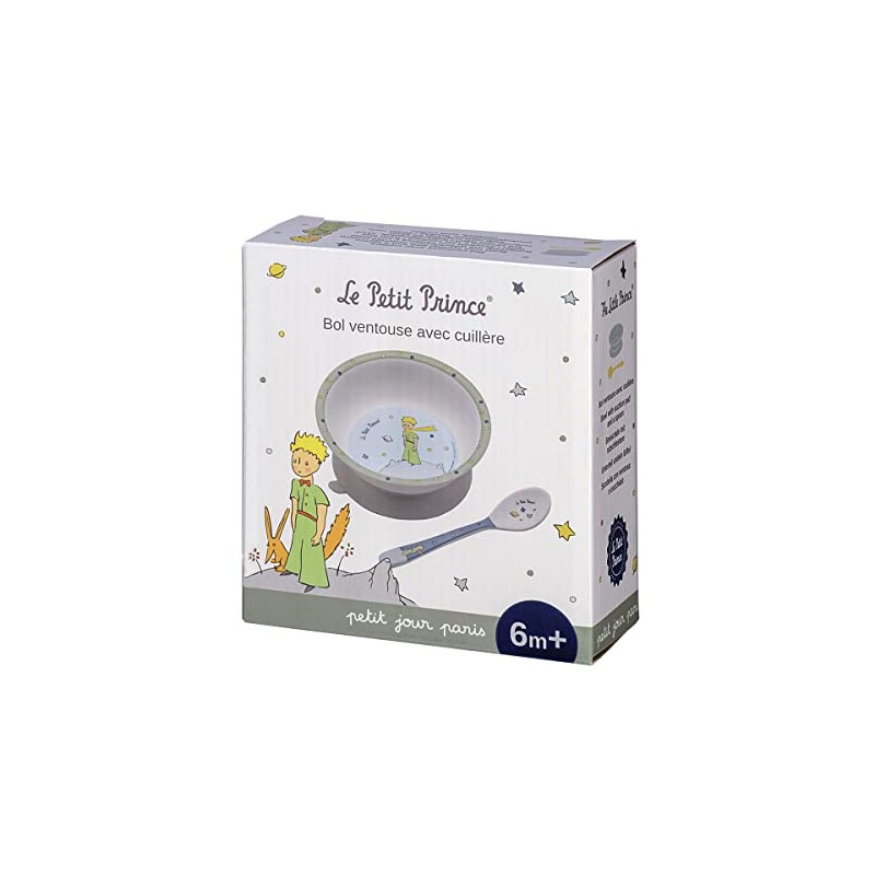 The Little Prince Bowl with Suction Cup and Spoon