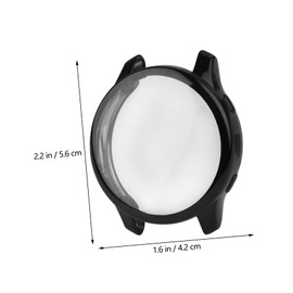 Housoutil 3pcs TPU Watch Protective Case for Venu Lightweight Watch Shell Cover Anti-Scratch Design Easy Installation Full for Smartwatch Display and Sides