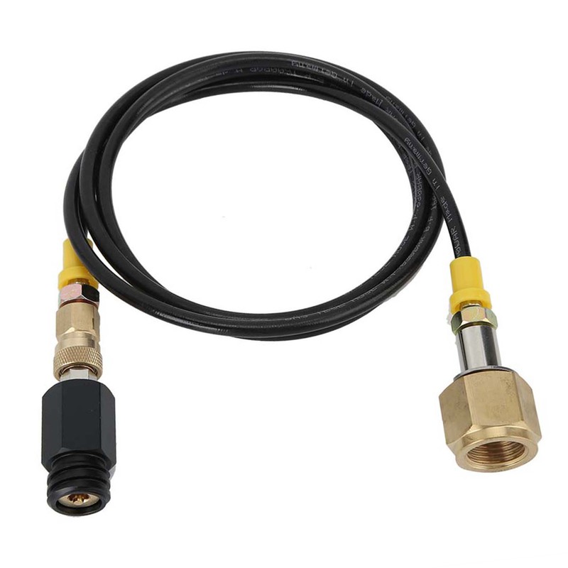 1.5m G1/2-14 CGA320 CO2 Tank Adapter Soda Hose Kit Accessories