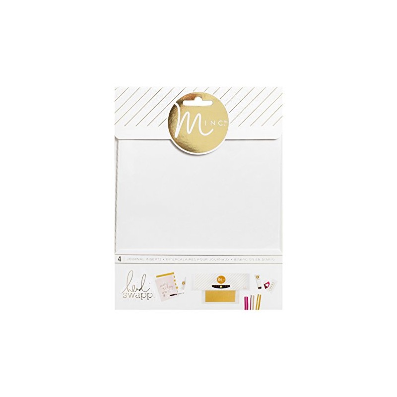 American Crafts Heidi Swapp Minc Tagebucheinlagen Seiten 4 Stück