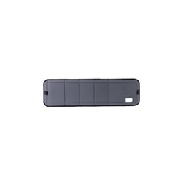 VanEssential Insulated Blackout Window Cover Designed for VWD Bunk Half-Slider Window Passenger (RH) Side 39" x 15" - Charcoal Gray