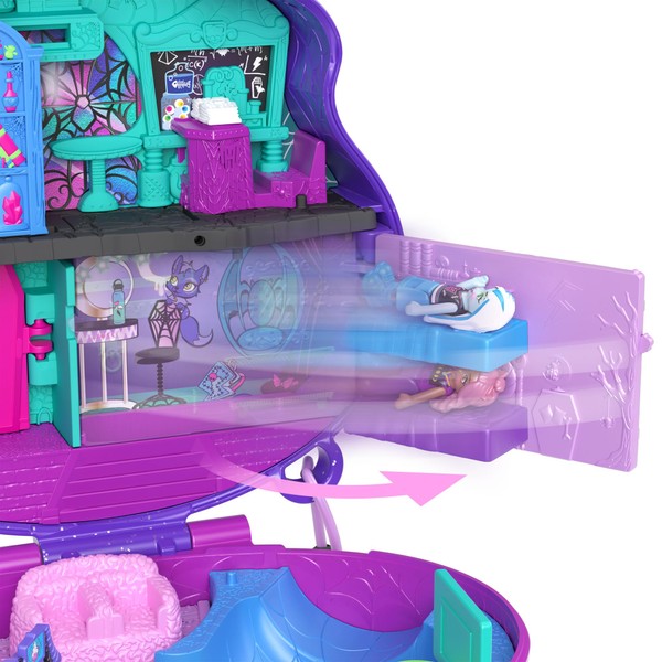 POLLY POCKET Polly Pocket Monster High Playset with 3 Micro