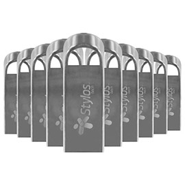 PSA Kit de 10 Memorias USB Flash Drive De 16GB Stylos Modelo STUMUS516B Nuevo Modelo Soporta USB 3.0 Compatible con USB 2.0/Hot Plug&Play CÓMPUTO Y PAPELERÍA