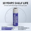 ViCep 6-Pack ER14505 AA 3.6V Lithium Battery Li-SOCL₂ 2700mAh LS14500