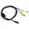 USB PC Data SYNC + AV A/V TV Video Cable