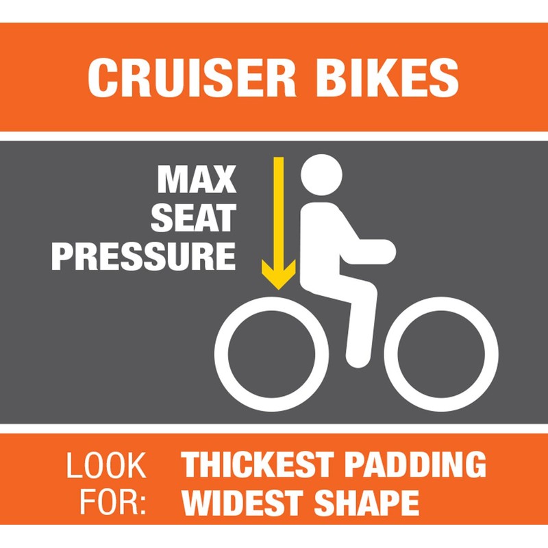 BELL Comfort Wide Cruiser Seat Black